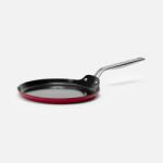 FABINI Palacsintasütő Meda 4.0 Pro, ø 26 cm - Tapadásmentes serpenyő kerámia bevonattal fedő nélkül, bordó (114419252612223)