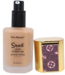 Kiss Beauty Fond de ten cu extract de melc si acoperire, Kiss Beauty, Snail, Super Cover, 238, 45 ml (VES2052)