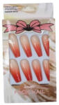 Fashion Nail Set 12 Unghii False Degrade, Fashion Nail, 10 (VES2049)