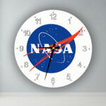  Nasa logó kör alakú falióra