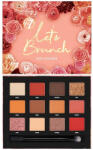 W7 Paleta farduri de ochi, W7, Let`s Brunch, With Vickaboo Pressed Pigment, 12 nuante (VES1485)