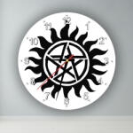  Supernatural - Pentagram Tattoo kör alakú falióra
