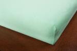 Wooline Frottír lepedő 90 x 200 cm, zöld színben - 80% pamut, 20% poliészter