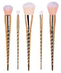 Makeup Set 5 pensule machiaj, Makeup, Unicorn, Rose Gold (VES0392)
