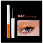 Derol Tus de ochi colorat, Derol, Eyeliner lichid, 04 Dark Orange, 4 ml (VES2914)