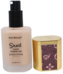 Kiss Beauty Fond de ten cu extract de melc si acoperire, Kiss Beauty, Snail, Super Cover, 220, 45 ml (VES2050)