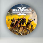  Helldivers 2 kör alakú falióra