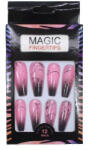 Magic Fingertips Set 12 Unghii False cu Aspect natural, Magic Fingertips, 03 (VES1986)