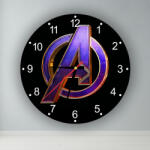  Avengers logó kör alakú falióra
