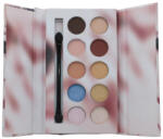 Kiss Beauty Paleta farduri de ochi, Kiss Beauty Fashion, 10 culori, pensula inclusa (TS2139)