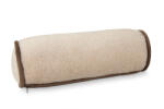 Wooline Bézs henger alakú nyakpárna 40 x 15 cm, tevegyapjúval - szélesség 40 cm x átmérő 15 cm