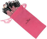 SensoPro Set 20 pensule machiaj SensoPro, Pink, Husa depozitare inclusa (TS2163)