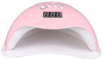 SUN Lampa unghii UV, SUN, 48W, cu afisaj LED, timer si uscare rapida, Roz (VES2809)