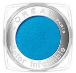 L'Oréal Fard de ochi, Loreal, Color Infallible 24H rezistenta, 018 Blue Curacao, Albastru (VES0847)