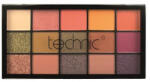 Technic Paleta fard de ochi, Technic, Cinnamon Swirl, 15 culori (VES1395)