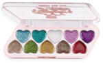 USHAS Paleta Machiaj Ochi, Ushas, Glitter, 10 Culori, 02, 7.1 g (VES2327)