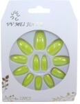 VV Meijiaer Set 12 Unghii False Oglinda, VV Meijiaer, Verde Neon (VES2032)