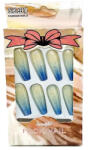 Fashion Nail Set 12 Unghii False Degrade, Fashion Nail, 01 (VES2040)