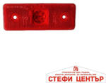Paolo Габарит правоъгълен 0030 12v червен (76065)