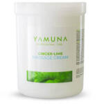 Yamuna Cremă de masaj ghimbir-lime 1000ml