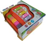  Pian si Xilofon, Sunete, 2 Bete, 19 cm, Multicolor Instrument muzical de jucarie
