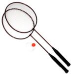  Jucarie 2 Palete Badminton din Metal siFluturas Racheta badminton