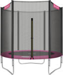 SONGMICS Trambulina pentru copii SONGMICS 183 cm cu plasa de protectie, roz (EZ-STR061P01)