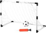  Set poarta cu Plasa Pentru Fotbal, Minge si Pompa Inclusa, 120x57x83 cm