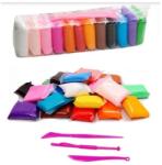  Plastilina, accesorii, 12 culori, model simplu