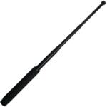  Baston telescopic din otel, 64 cm, 4 sectiuni, negru, maner, husa prindere P2