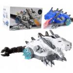  Jucarie Interactiva Dragon, Cu Luminite, Sunete Si Fum, 13 x 40 Cm - Culoare: Alb