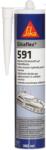Sika SIKAFLEX 591 fehér polimer gitt - 300 ml (G-450765)