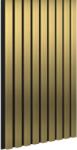 LDA Premium Panou acustic decorativ riflaj MDF auriu LDA Premium 260x40 cm (LDA-Riflaj-ZlotySzczotkowany)