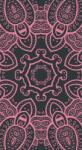 Dovido Öntapadó tapéta Mandala indiai motivummal rószaszín változat - 147x270