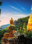 Dovido Öntapadó tapéta az arany Buddha kilátása - 196x270