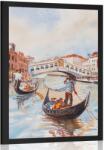 Dovido Poszter Velencei gondola - 30x45 silver