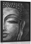 Dovido Poszter Buddha arc fekete fehérben - 30x45 silver
