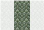 Dovido Öntapadó tapéta zöld vintage növényi ornamentika - 147x270