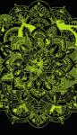 Dovido Öntapadó tapéta sárga Mandala - 147x270