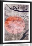 Dovido Poszter paszportuval szürreális fák - 40x60 silver