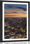Dovido Poszter paszpartuval - Légi felvétel Londonról. - 30x45 silver