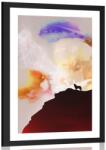Dovido Poszter paszportuval varázslatos farkasüvöltés - 20x30 silver