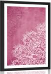 Dovido Poszter paszportuval virágom Mandala elemei - 20x30 white