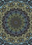 Dovido Tapéta Mandala nap mintával lila árnyalatban - 196x270