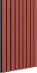 LDA Premium Panou acustic decorativ riflaj MDF LDA Premium Coral, 260x40 cm (LDA-Riflaj-Coral)