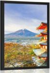 Dovido Poszter kilátással a Chureito pagodára és a Fuji-hegyre - 40x60 silver