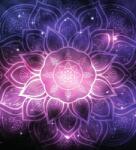 Dovido Öntapadó tapéta Mandala galaxis háttérrel - 245x270