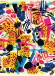 Dovido Öntapadó tapéta pop art absztrakció - 196x270