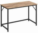 VASAGLE Birou calculator VASAGLE, stil industrial, blat PAL, 100x50x76 cm, maro camel (EZ-LWD041K01)