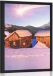 Dovido Poszter havas hegyi falu - 30x45 no frame